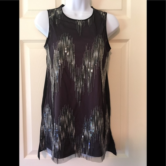 BCBGeneration sequin top - Picture 1 of 6